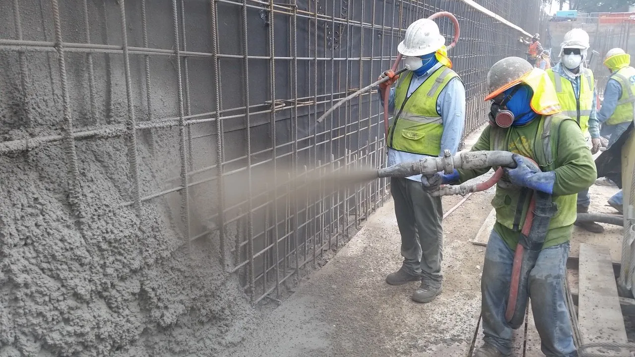 Concreto Lanzado de mezcla húmeda
